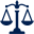 Ícone balança da justiça
